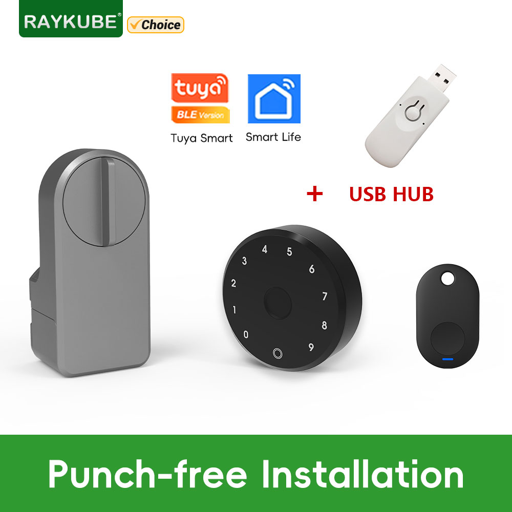 Fingerprint Access Control Door - RAYKUBE A1 Pro Tuya BEL Set