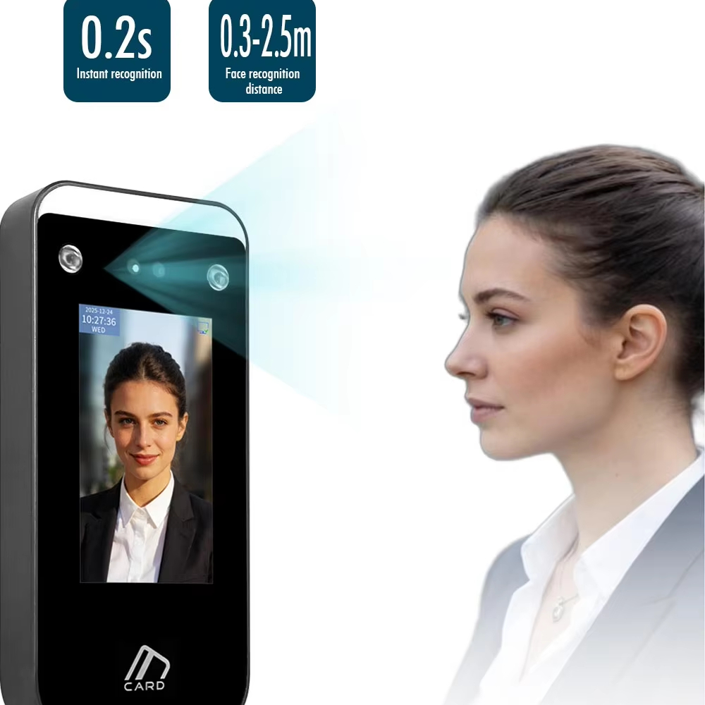 Face Recognition Access Control Terminal - Terminale di Riconoscimento Facciale AI Dinamico