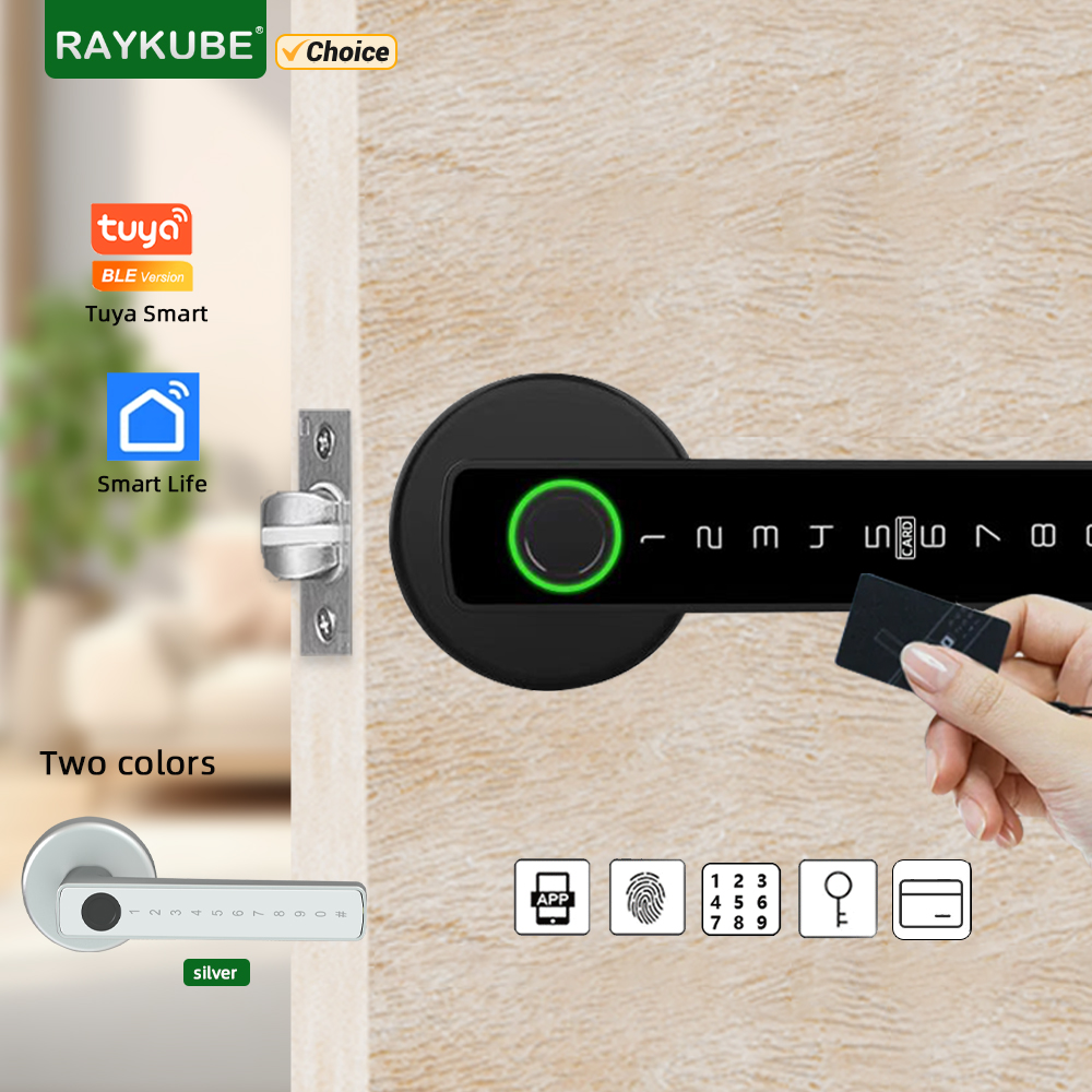 Fingerprint Access Control Door - RAYKUBE M5 Tuya BLE Serratura intelligente