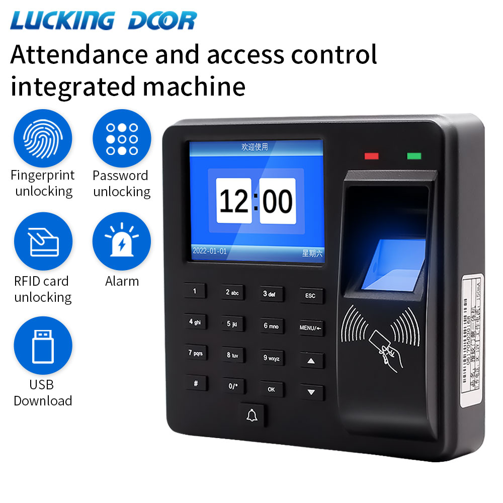 Biometric Time Attendance Machine - Sistema di Controllo Accessi Biometrico con