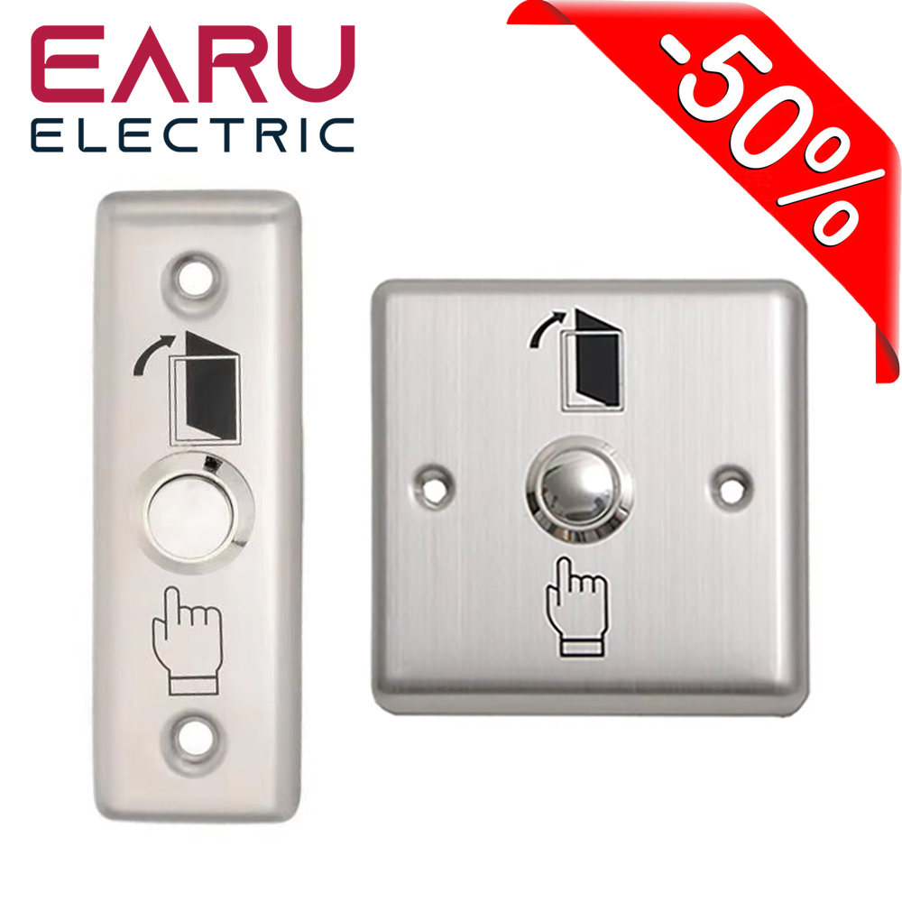 Exit Button Push To Release - Pulsante a Pressione Momentanea Impermeabile in