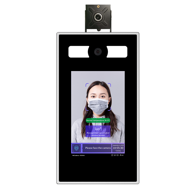 Face Recognition Access Control Terminal - Dispositivo di riconoscimento facciale e misurazione