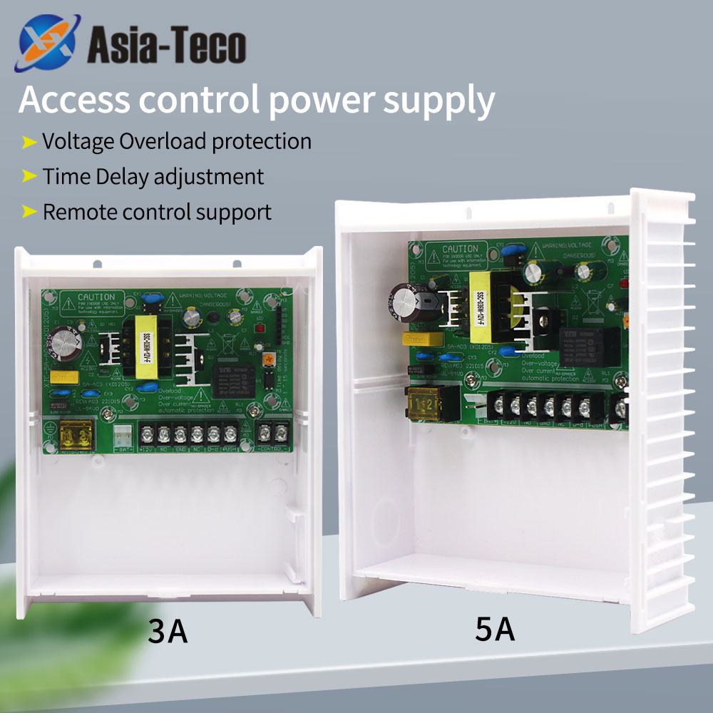 Access Control Power Supply 12V 5A - Adattatore di alimentazione AC 100~240V DC