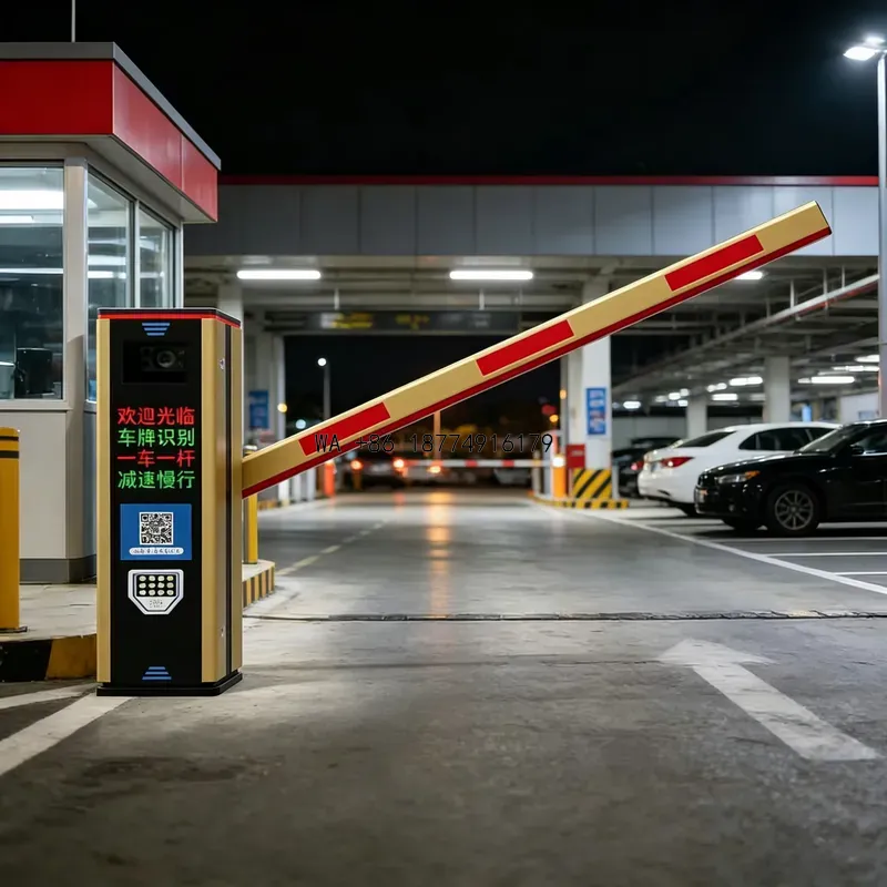 Gate Barrier Parking System - wmwmnu Sistema Integrato di Riconoscimento Automatico