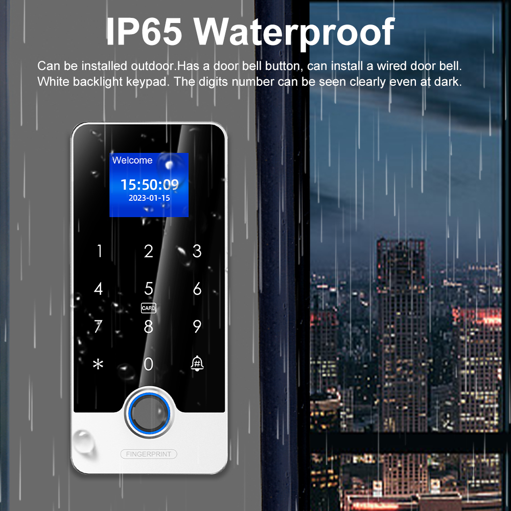 Access Control System Rfid Kit - Sistema di Controllo Accessi con Impronta