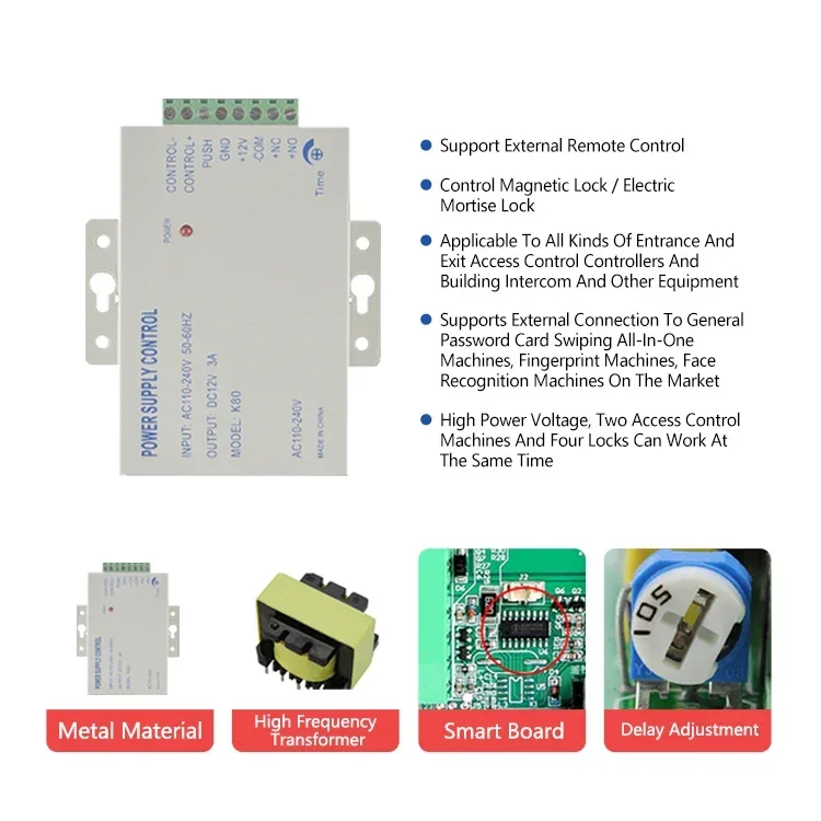 Kit Sistema di Controllo Acces - Access Control System Rfid Kit recensione e prezzo