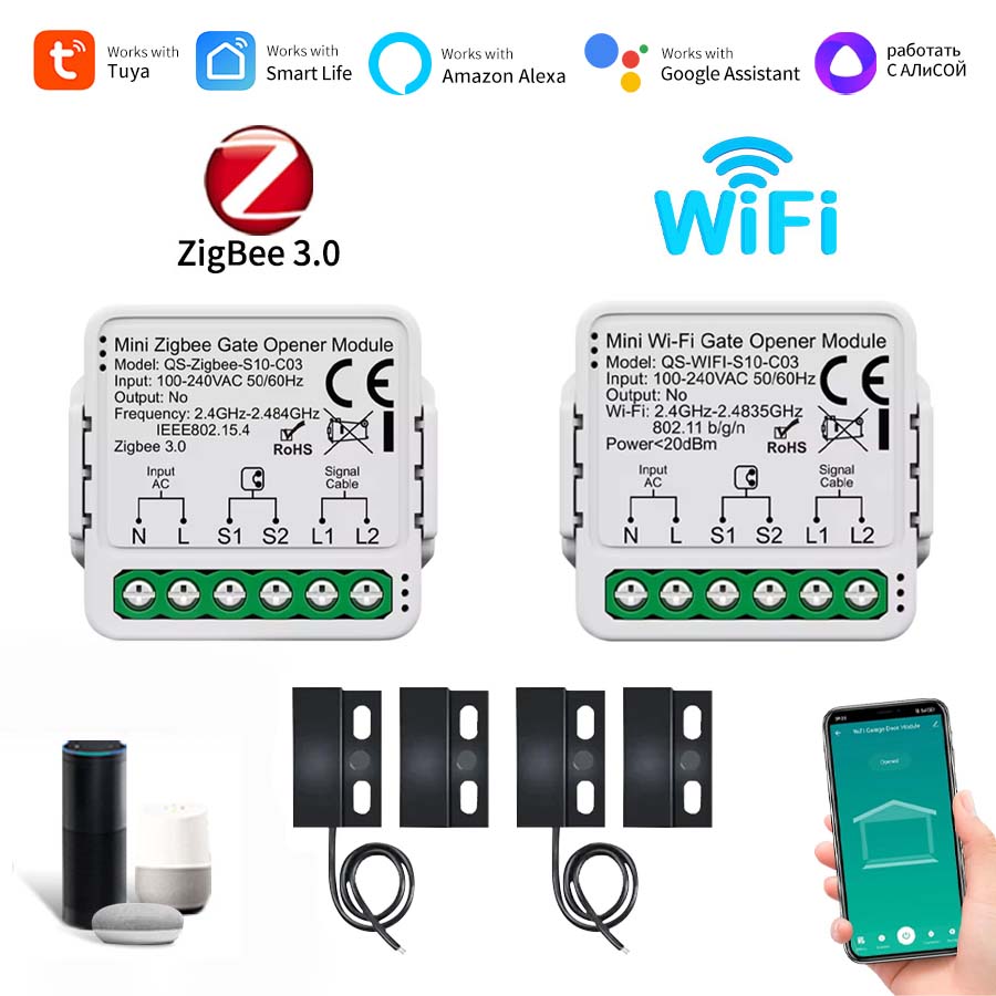 Tuya WIFI/zigbee 3.0 Smart Gar - Turnstile Gate Access Control recensione e prezzo