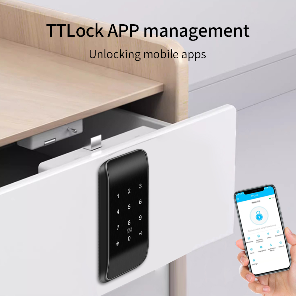 TTLOCK APP Smart Cabinet Lock  - Fingerprint Access Control Door recensione e prezzo