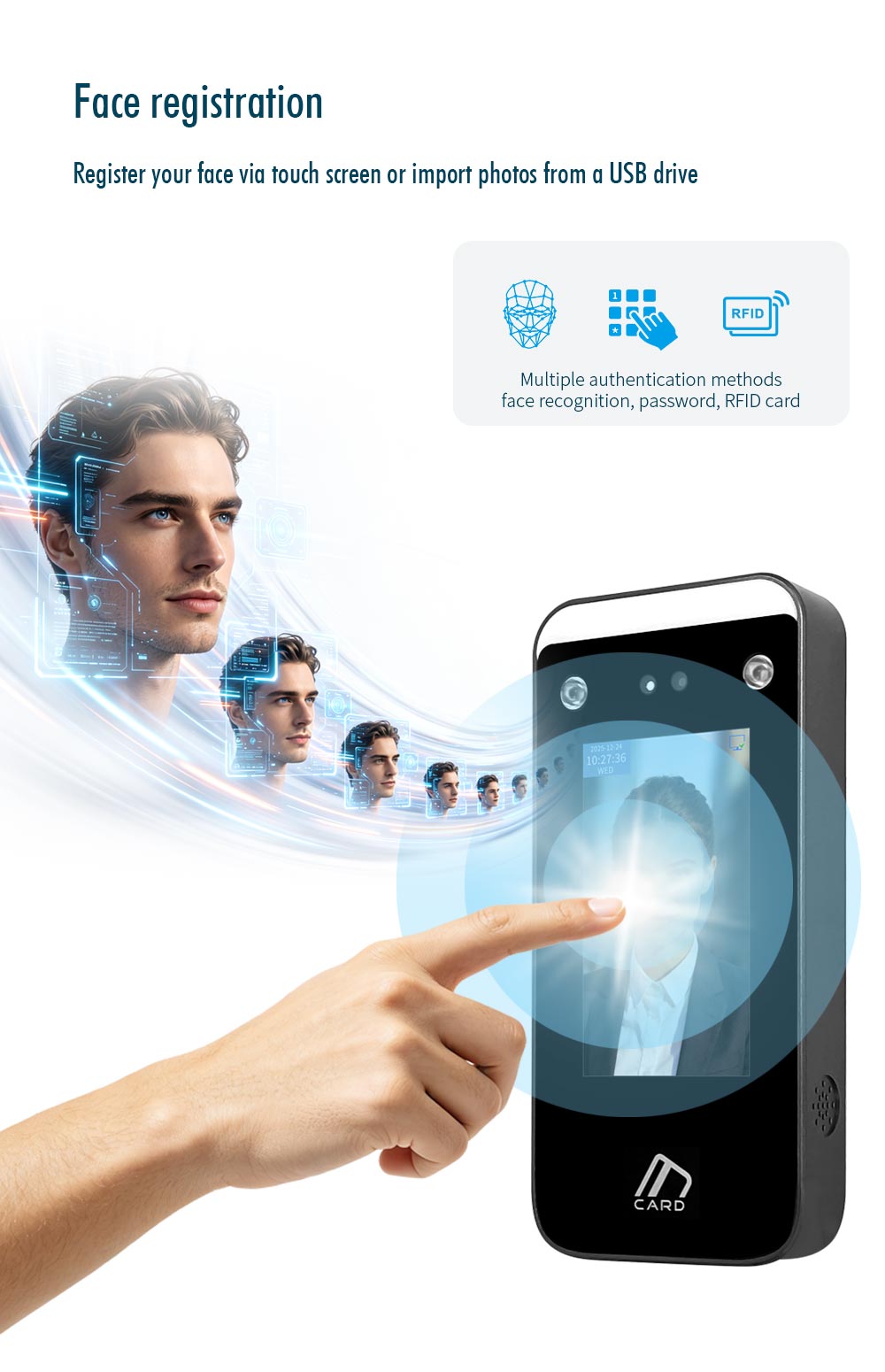 Terminale di Riconoscimento Fa - Face Recognition Access Control Terminal recensione e prezzo