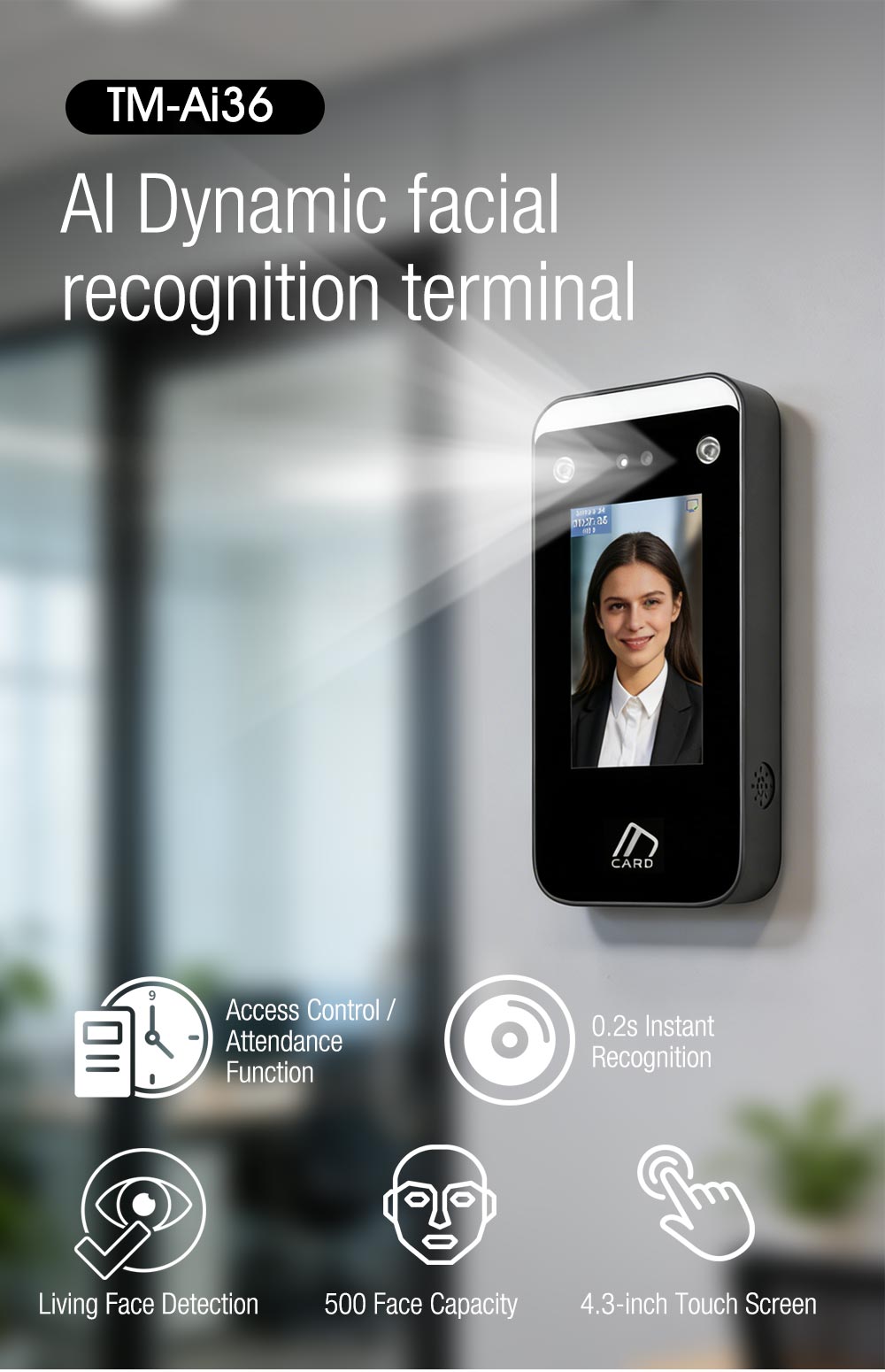 Terminale di Riconoscimento Fa - Face Recognition Access Control Terminal recensione e prezzo