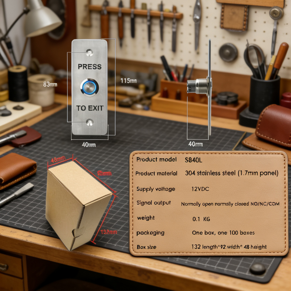 Pulsante di uscita retroillumi - Exit Button Push To Release recensione e prezzo
