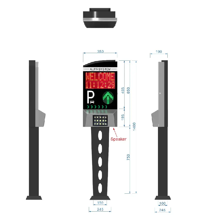 Sensori di parcheggio per auto - Gate Barrier Parking System recensione e prezzo