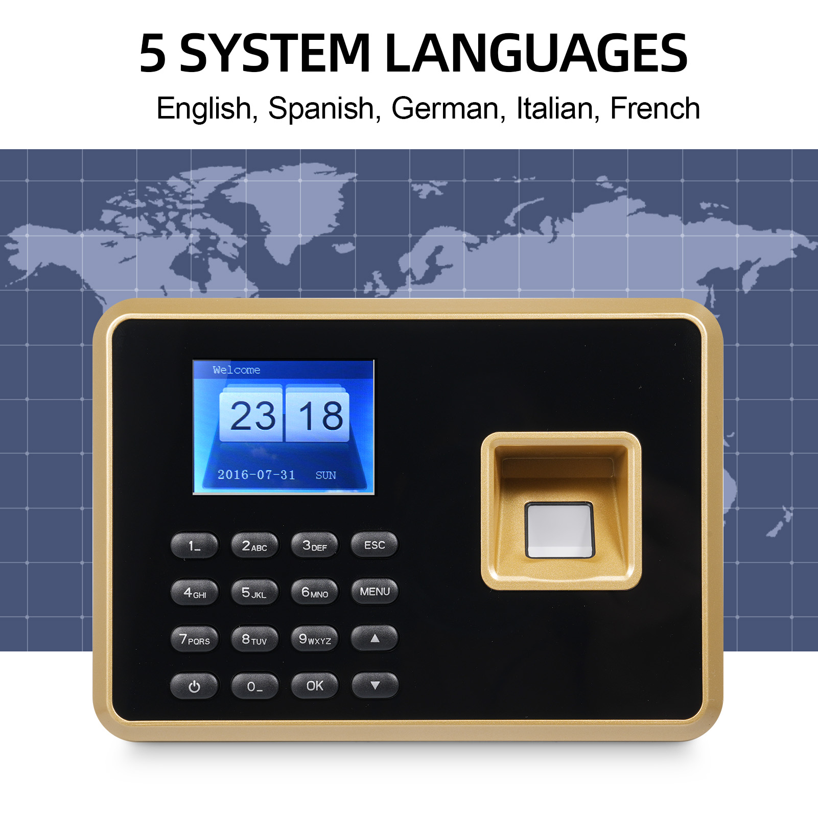 Dispositivo di Rilevazione Pre - Biometric Time Attendance Machine recensione e prezzo