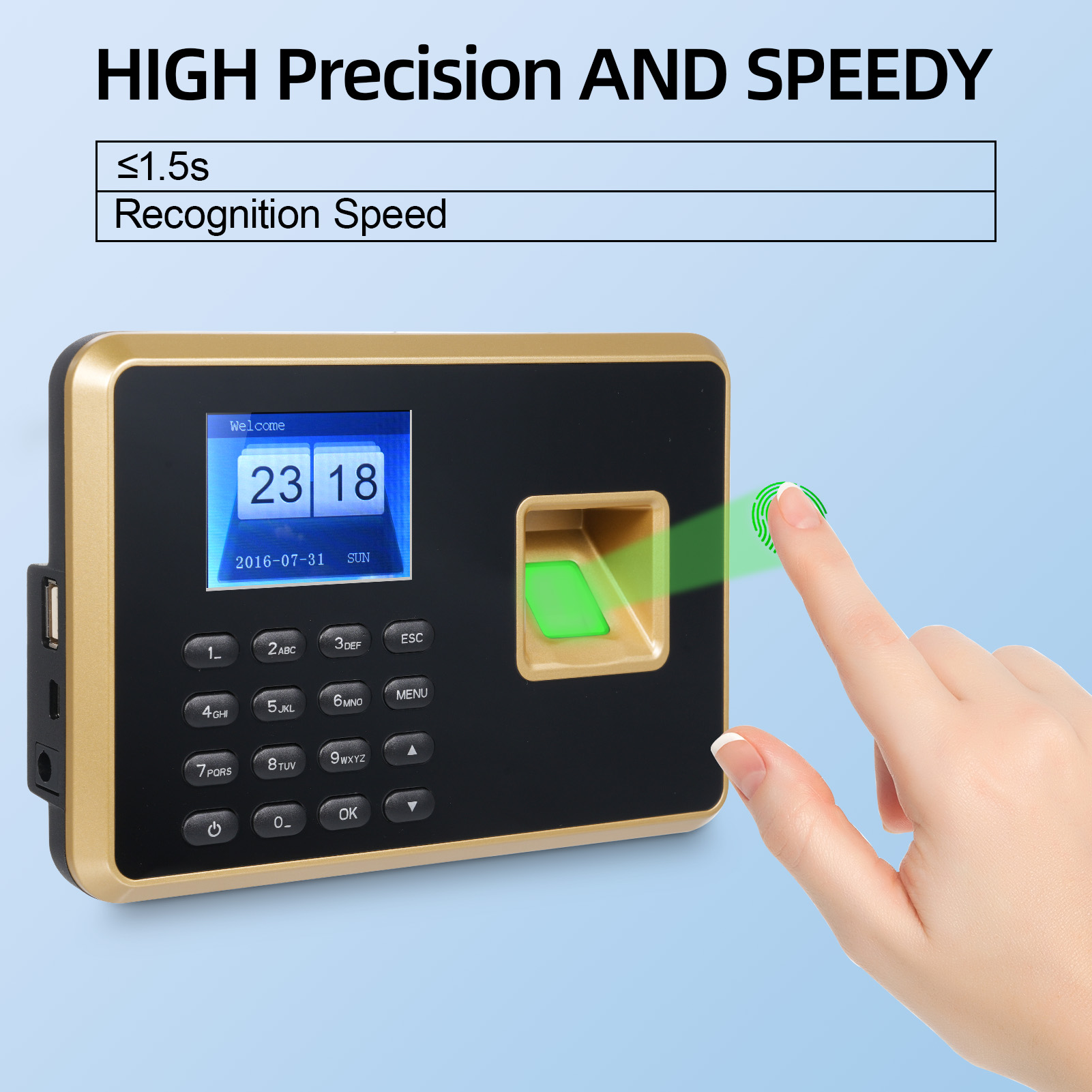 Dispositivo di Rilevazione Pre - Biometric Time Attendance Machine recensione e prezzo