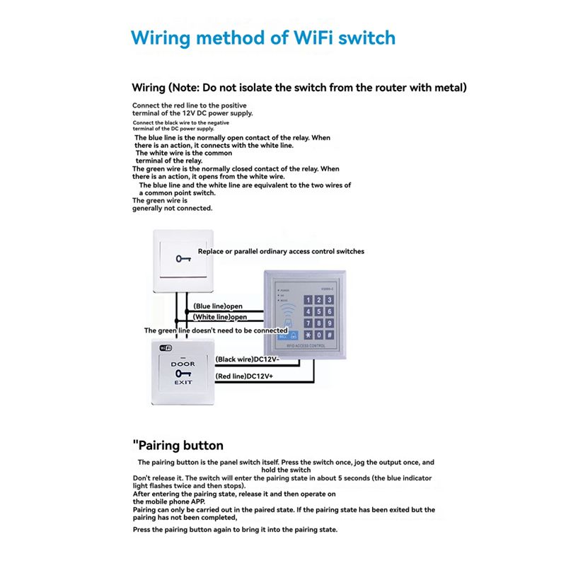 B27B Wifi per Apertura Porta,  - Exit Button Push To Release recensione e prezzo