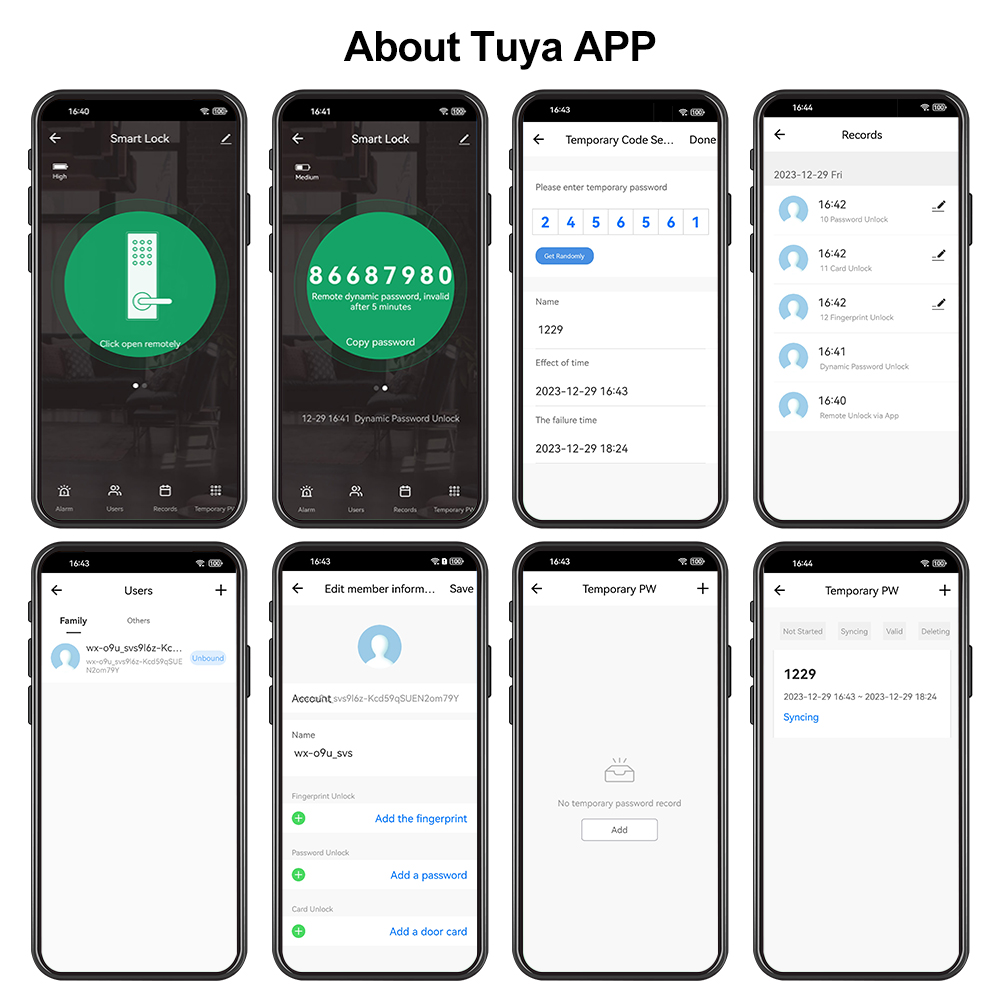 WiFi Tuya APP Biometric Finger - Door Access Control Keypad Rfid recensione e prezzo