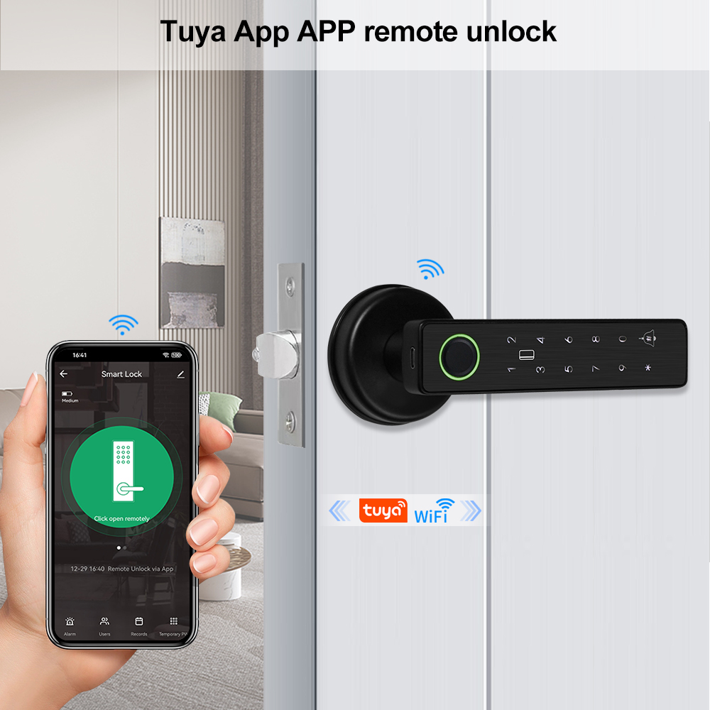 WiFi Tuya APP Biometric Finger - Door Access Control Keypad Rfid recensione e prezzo