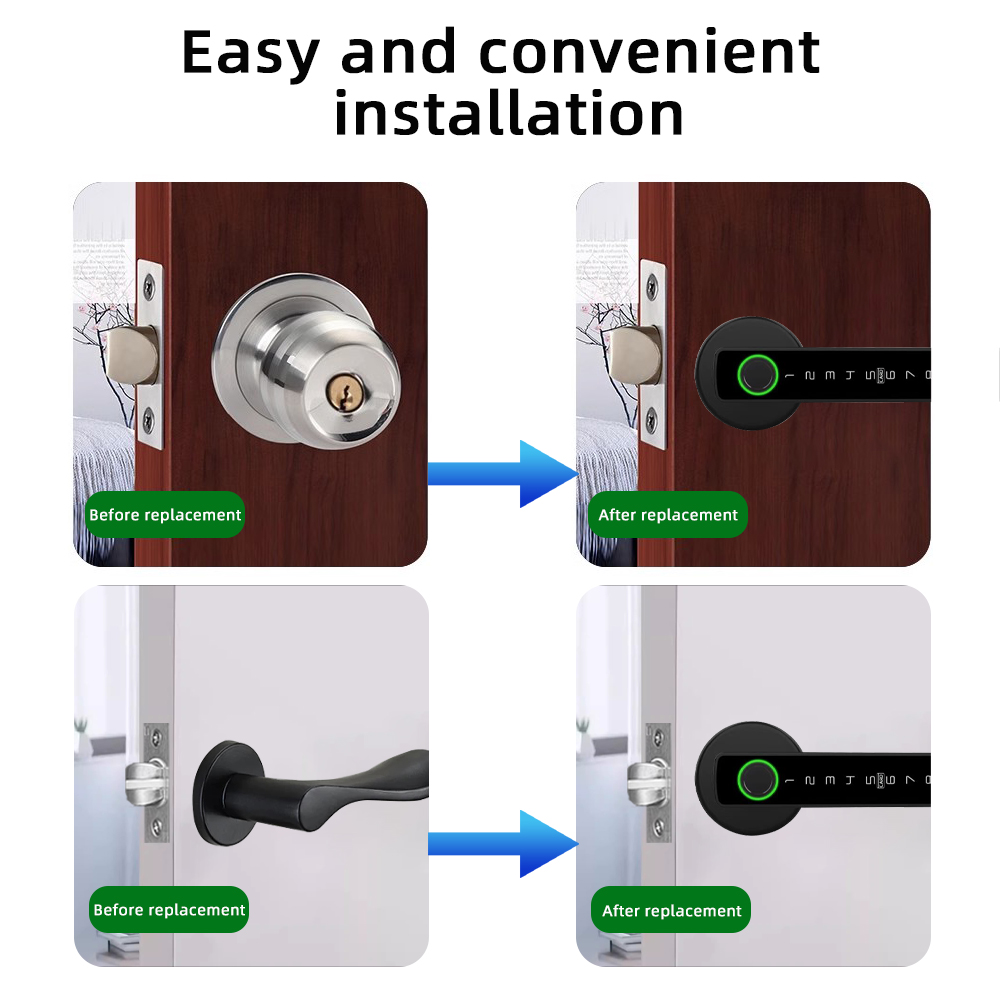 RAYKUBE M5 Tuya BLE Serratura  - Fingerprint Access Control Door recensione e prezzo