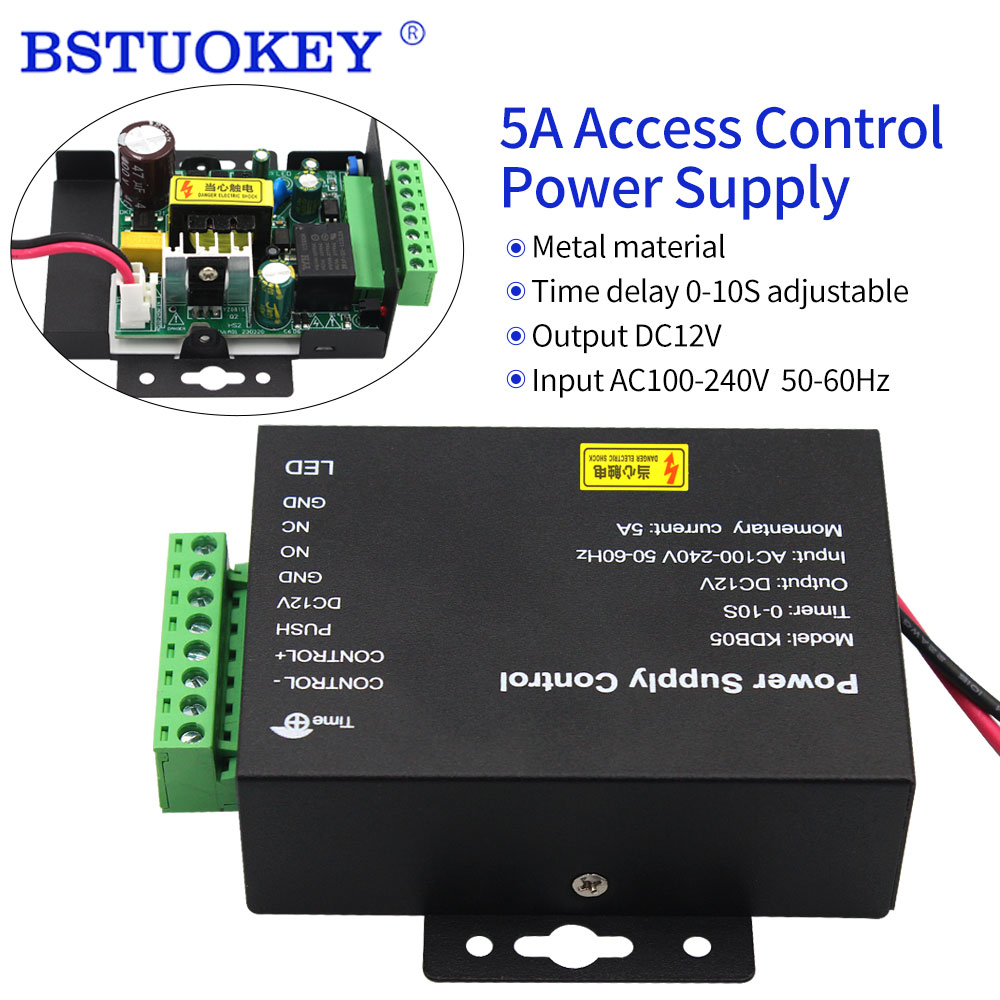 Interruttore di alimentazione  - Access Control Power Supply 12V 5A recensione e prezzo