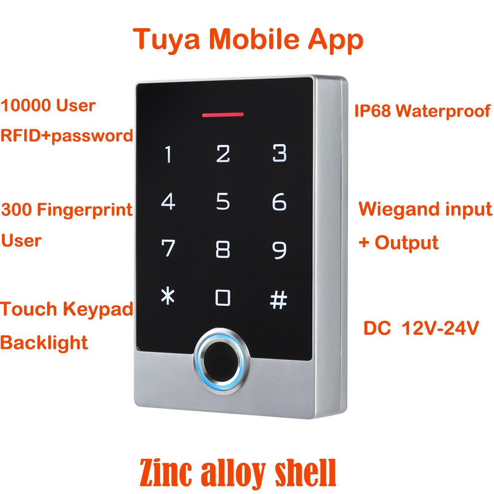 WIFI Tuya Smart Door Lock sist - Door Access Control Keypad Rfid recensione e prezzo