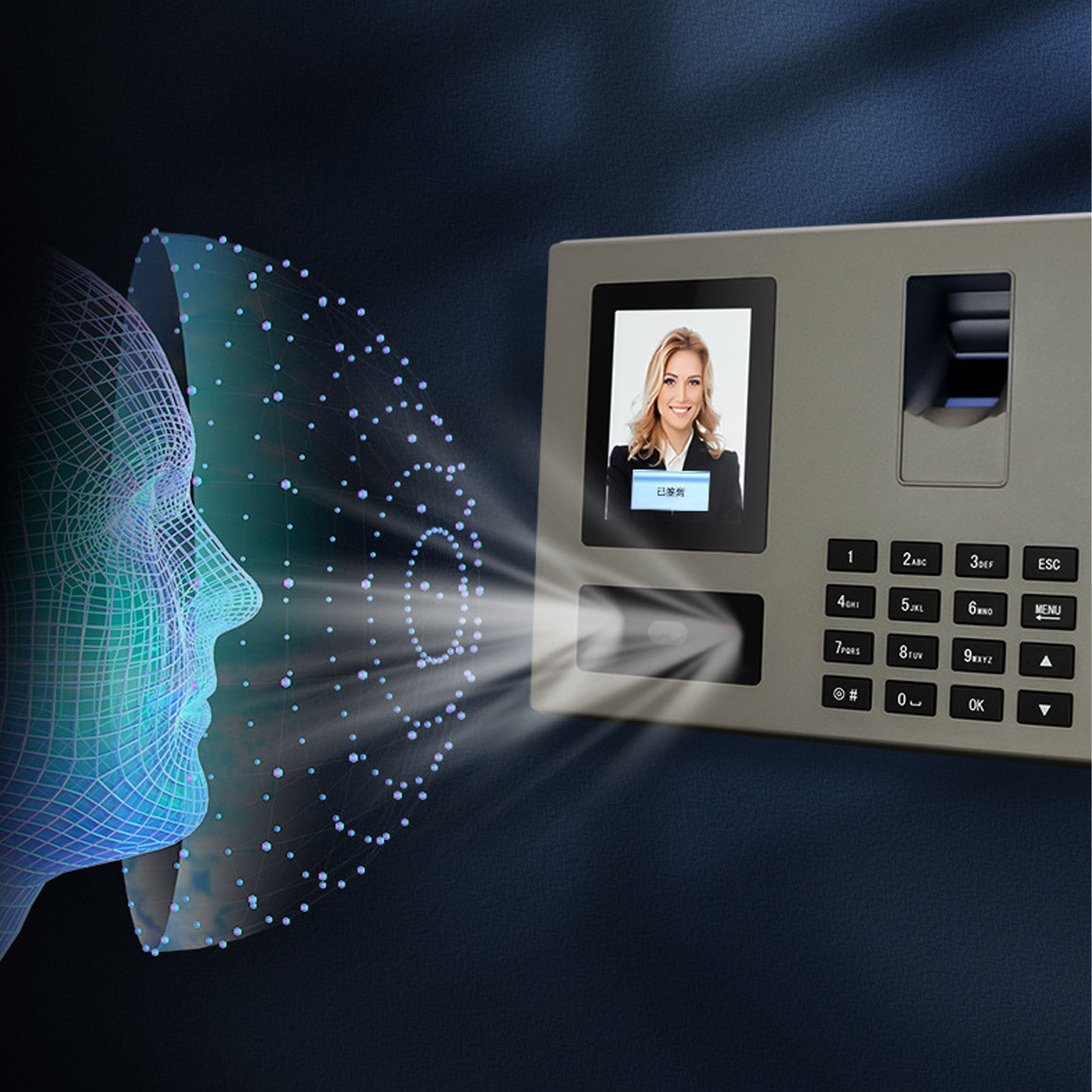 Orologio Marcatempo Biometrico - Biometric Time Attendance Machine recensione e prezzo