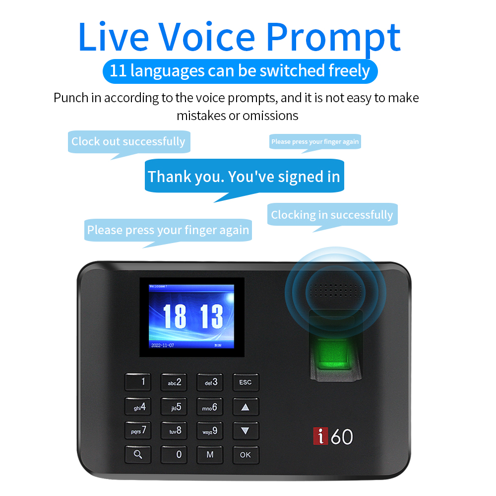 110 V-240 V RFID Macchina per  - Biometric Time Attendance Machine recensione e prezzo