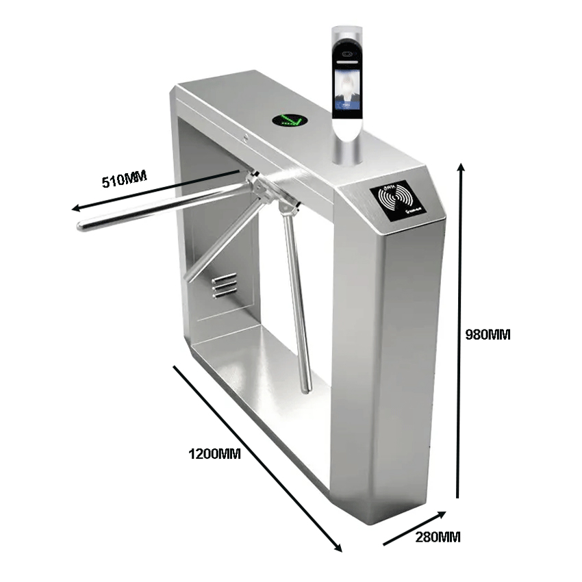 Tornello a Treppiede Semiautom - Turnstile Gate Access Control recensione e prezzo