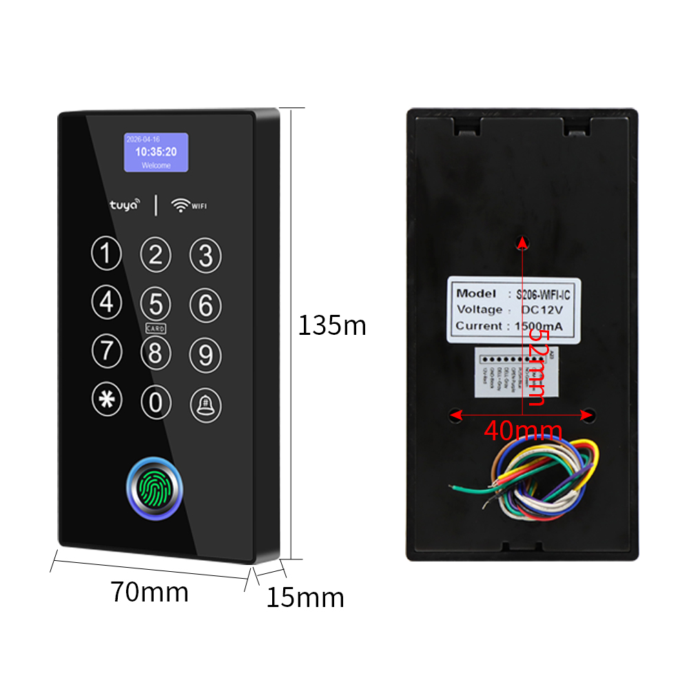 Tastiera di Controllo Accessi  - Fingerprint Access Control Door recensione e prezzo