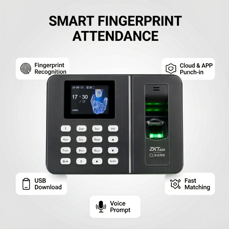 ZKTeco WX3960, dispositivo di  - Biometric Time Attendance Machine recensione e prezzo