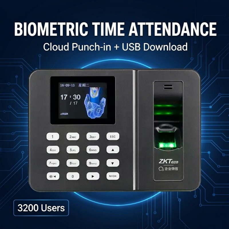 ZKTeco WX3960, dispositivo di  - Biometric Time Attendance Machine recensione e prezzo