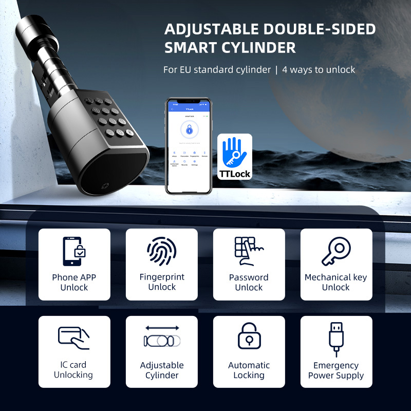 Serratura Cilindrica Intellige - Fingerprint Access Control Door recensione e prezzo