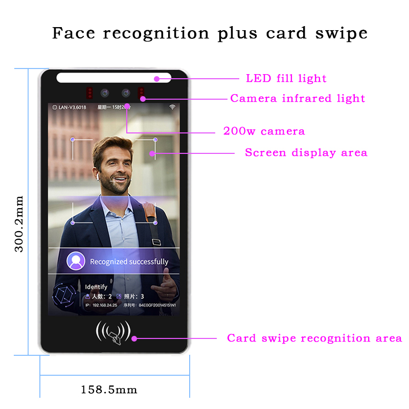 Terminale di Controllo Accessi - Face Recognition Access Control Terminal recensione e prezzo