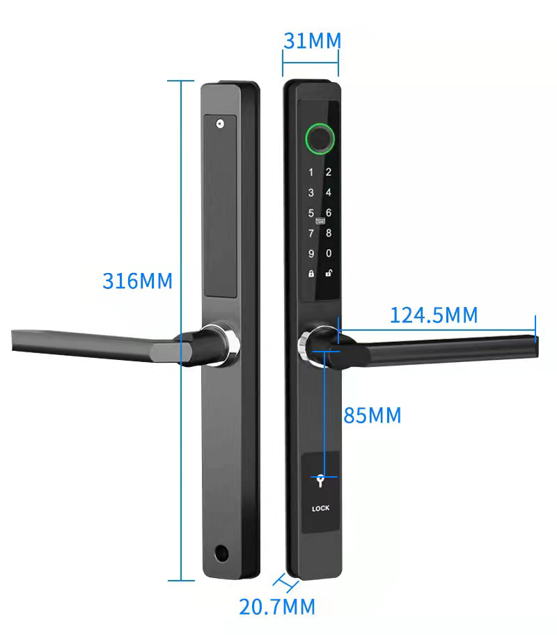Serratura Digitale Biometrica  - Door Access Control Keypad Rfid recensione e prezzo