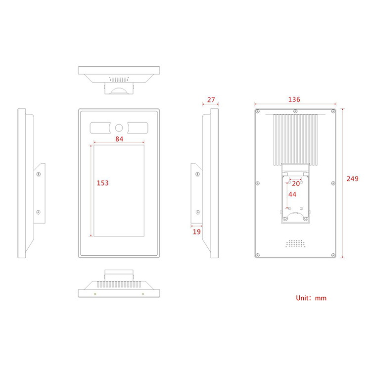 Dispositivo di riconoscimento  - Face Recognition Access Control Terminal recensione e prezzo