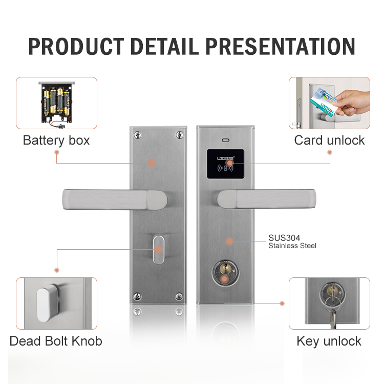 Nuovo sistema software RFID al - Hotel Lock Card System recensione e prezzo
