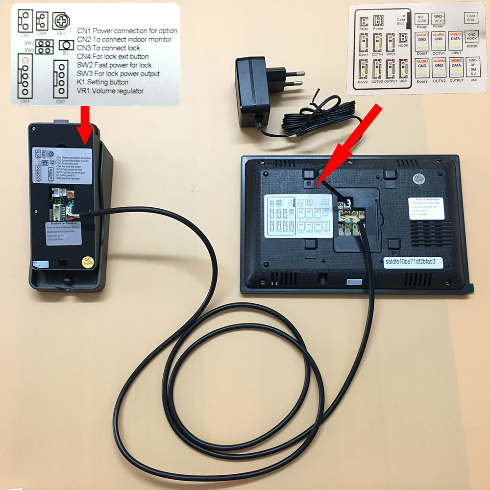 Tuya 1080P Touch Screen a colo - Access Control System Rfid Kit recensione e prezzo