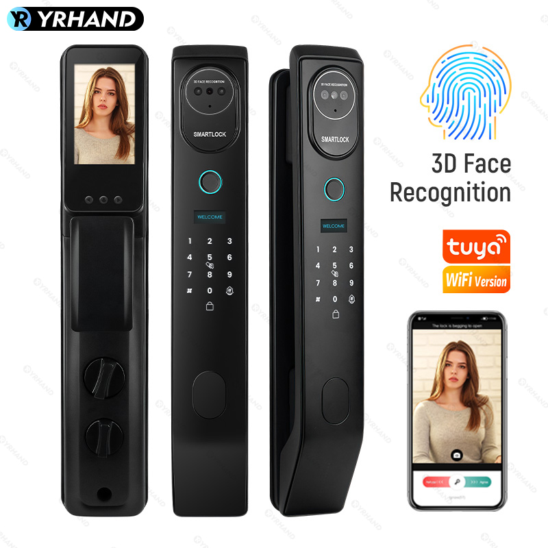 YRHAND V8 Tuya Wifi 3D Face Sm - Fingerprint Access Control Door recensione e prezzo