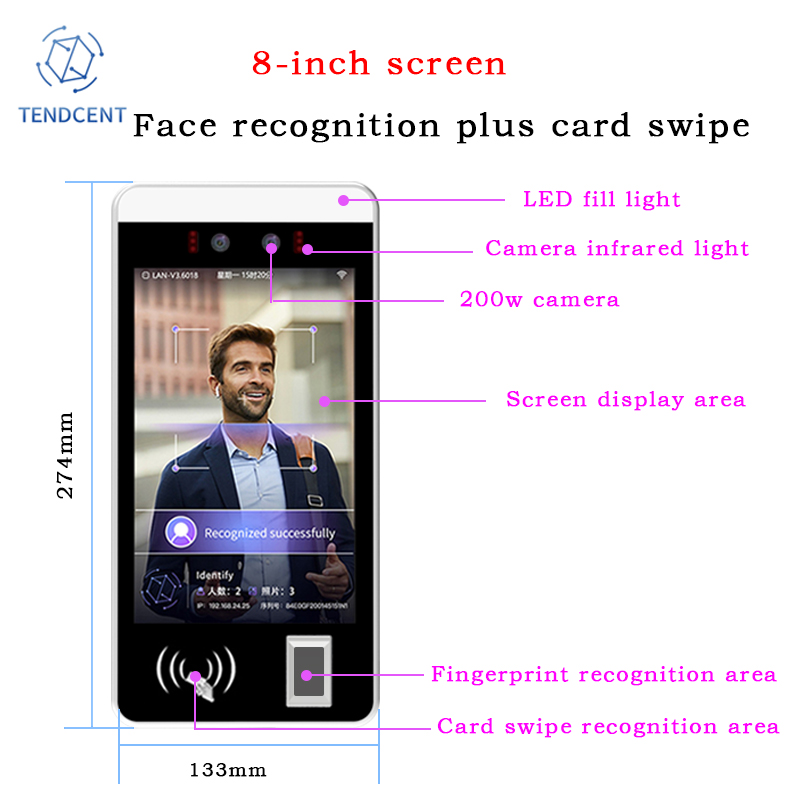Terminale di Controllo Accessi - Face Recognition Access Control Terminal recensione e prezzo